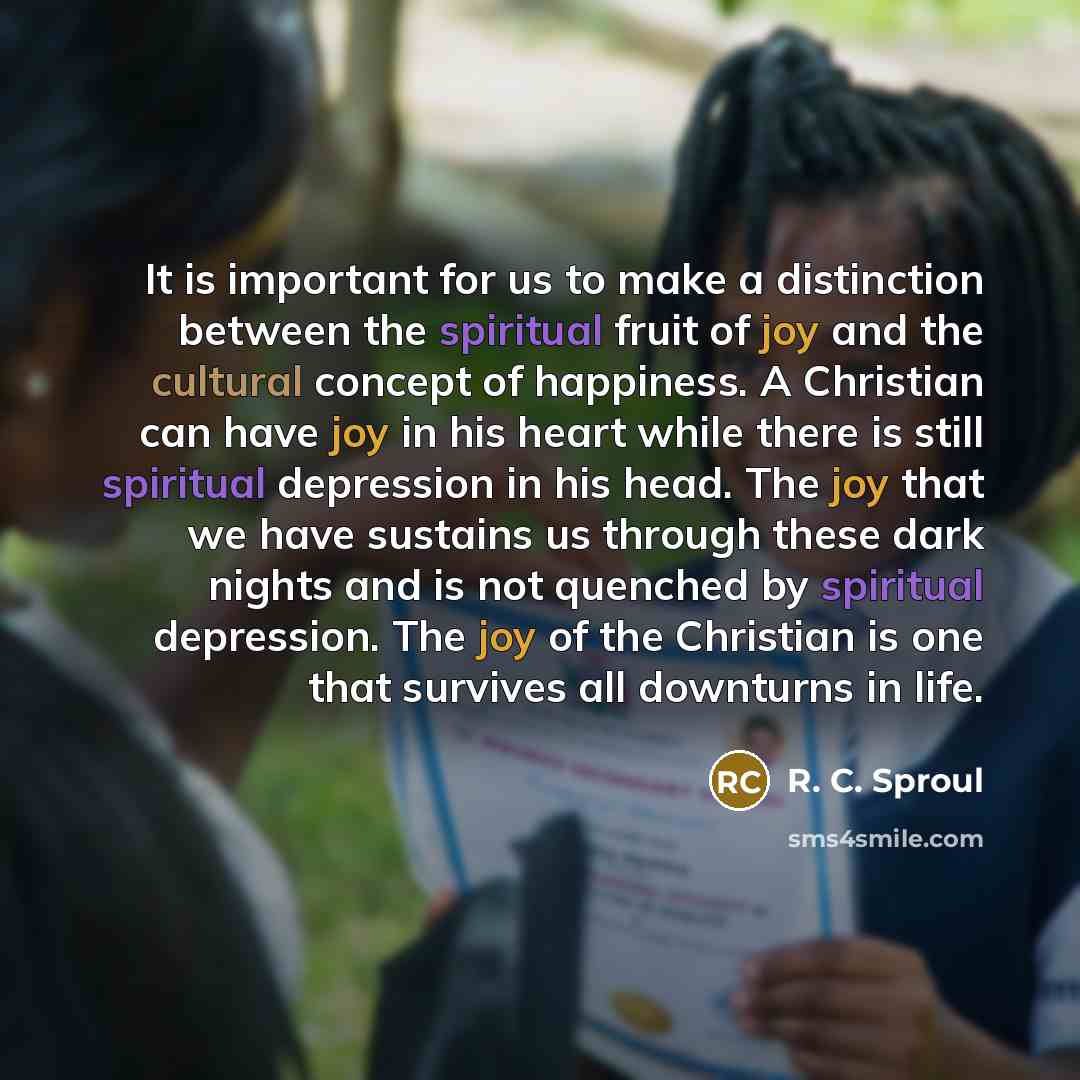 “It is important for us to make a distinction between…” quote by R. C. Sproul