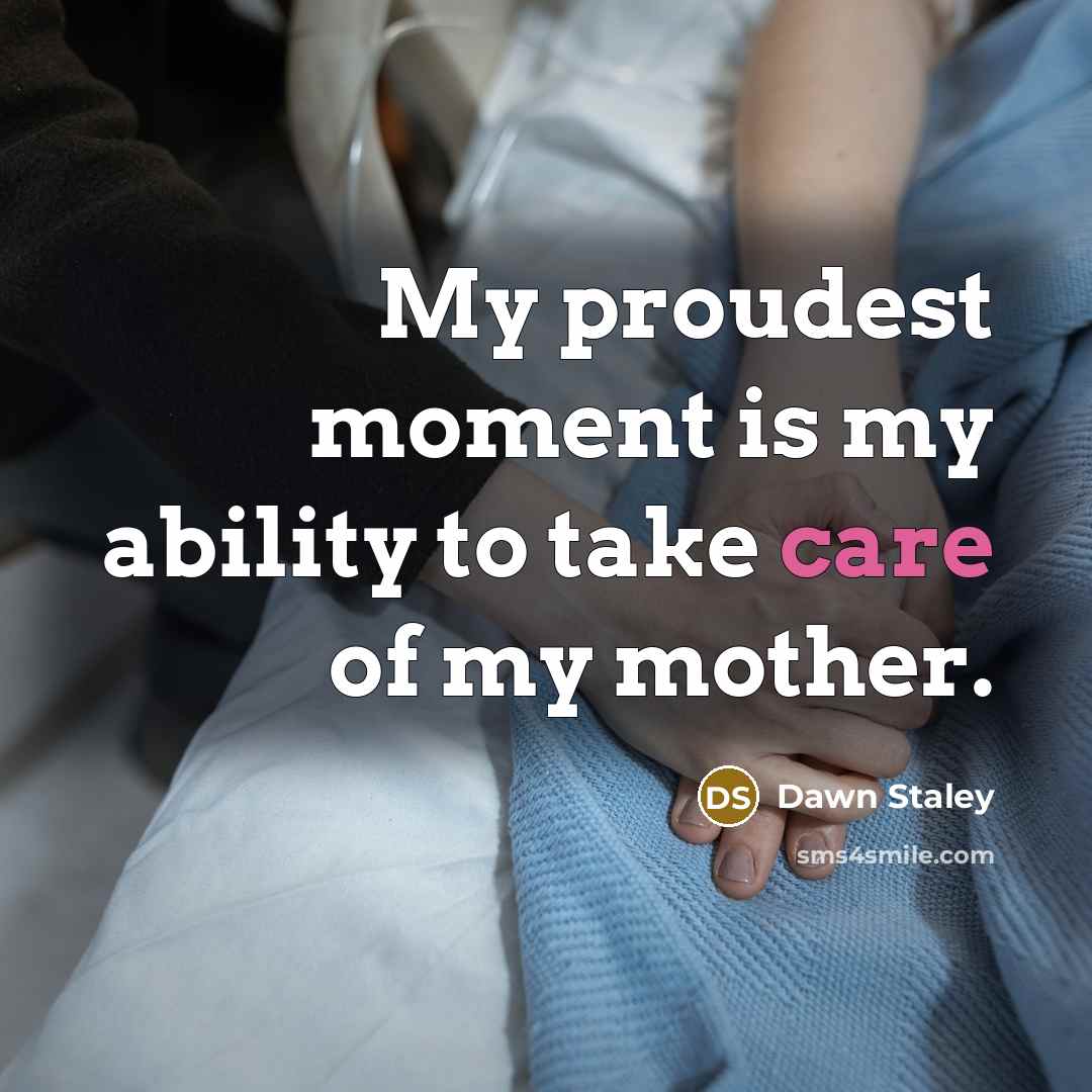 “My proudest moment is my ability to take care of…” quote by Dawn Staley