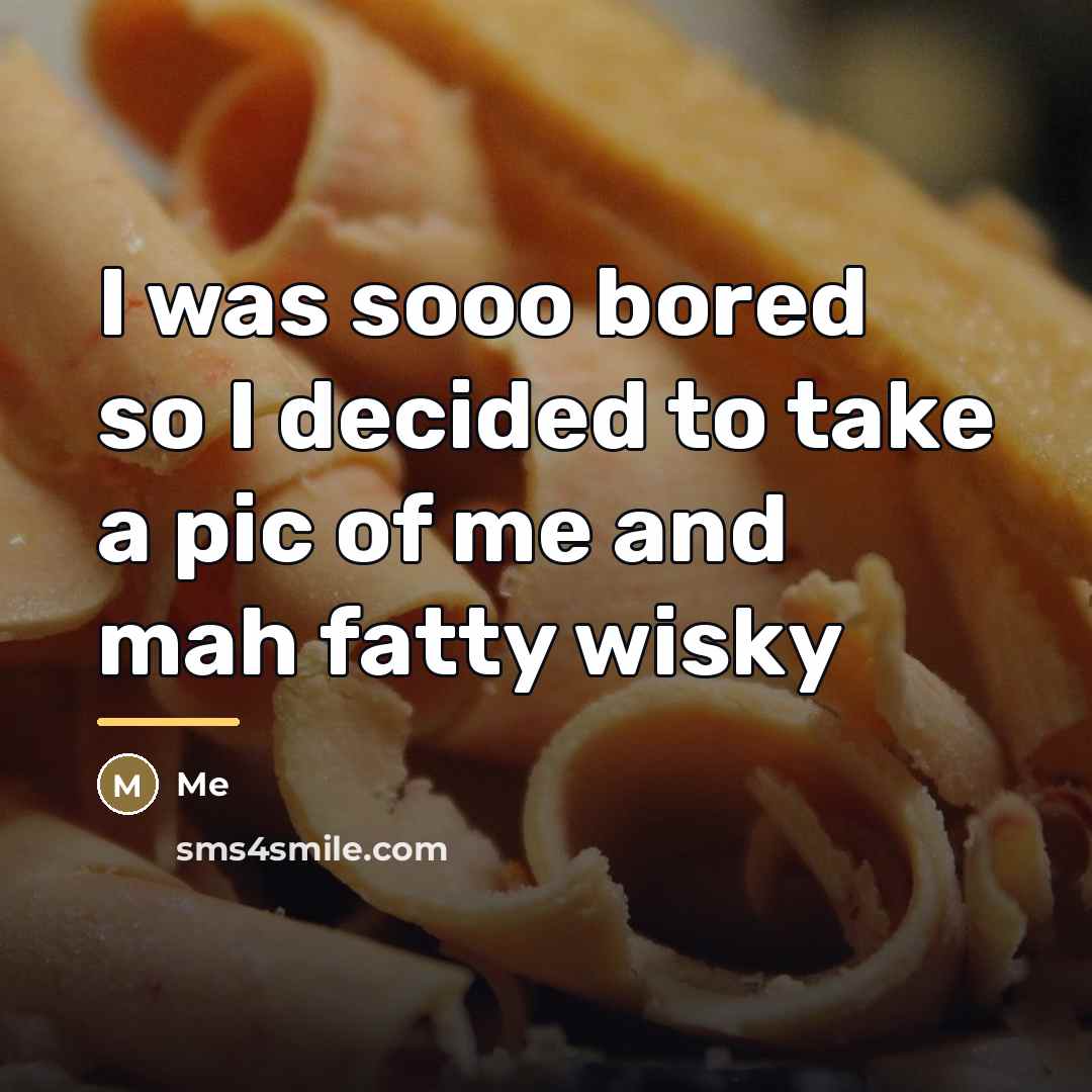 “I was sooo bored so I decided to take a…” quote by Me