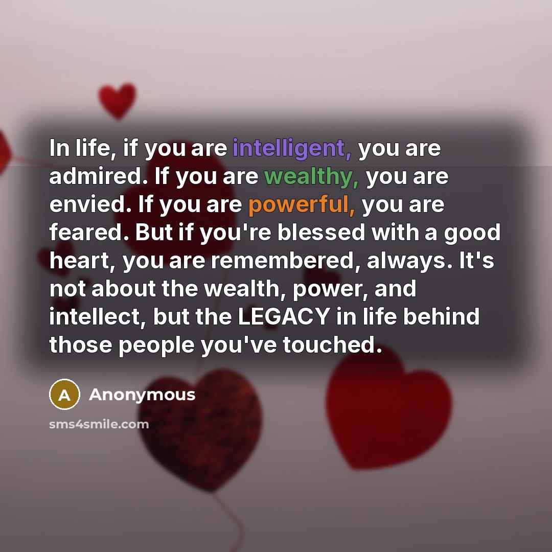 “In life, if you are intelligent, you are admired. If…” quote by Anonymous