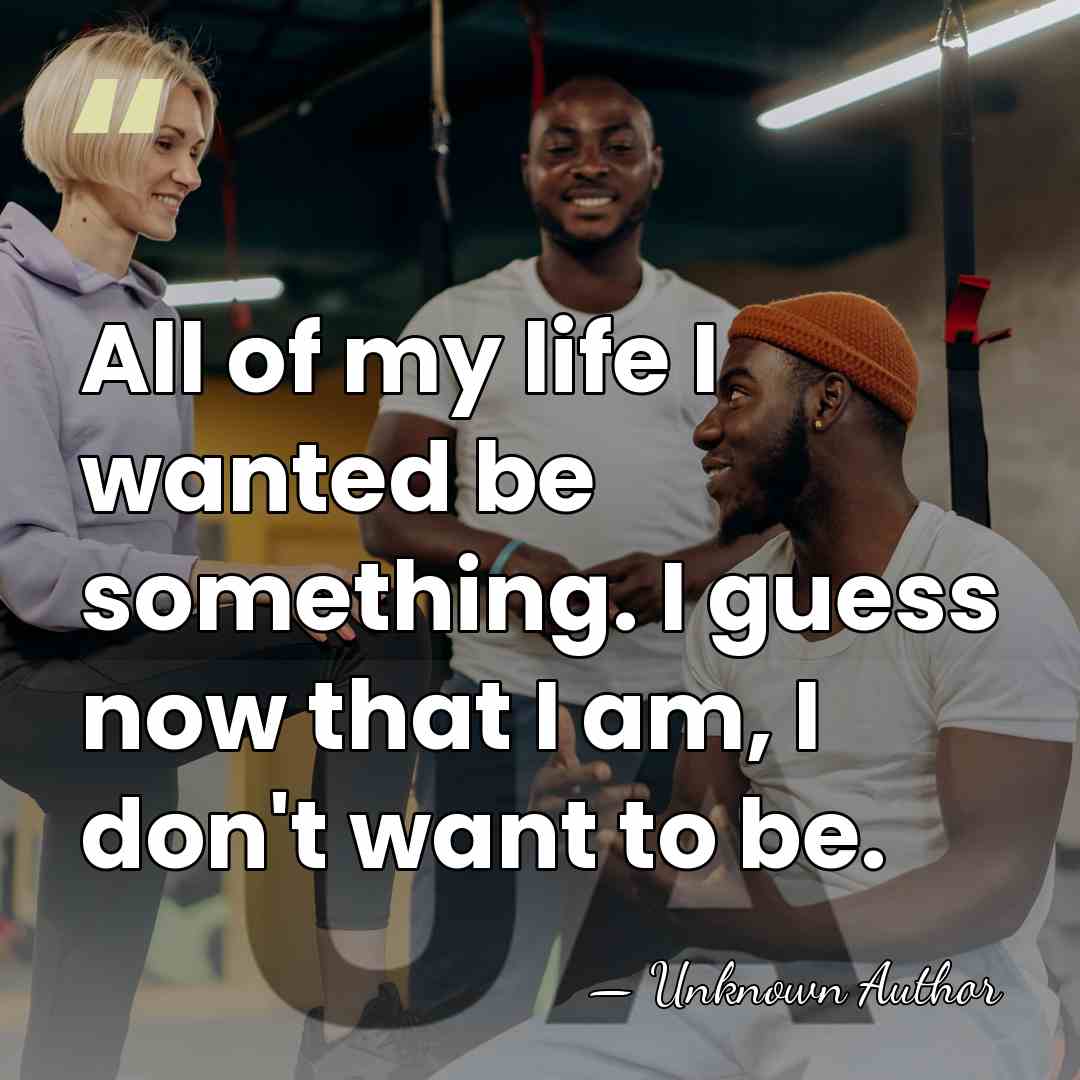 All of my life I wanted be something. I guess now that&hellip; - Kristen Pfaff