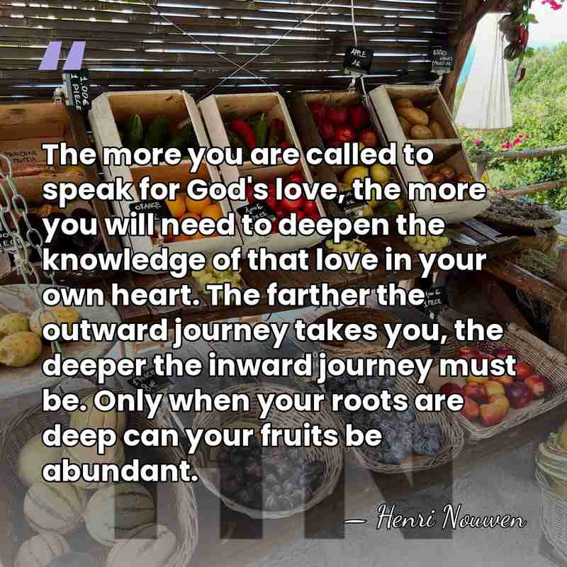 The more you are called to speak for God's love, the more&hellip; - Henri Nouwen