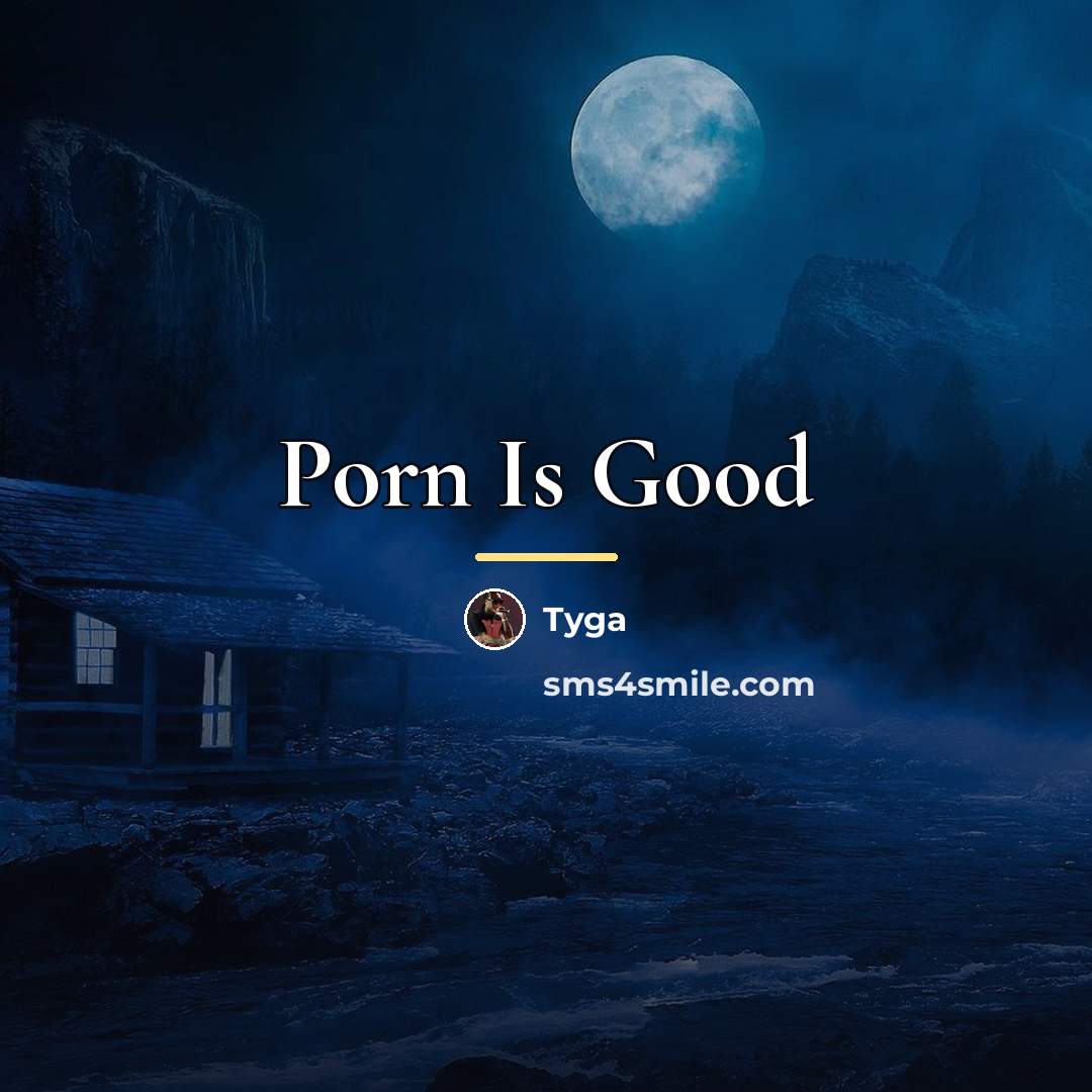 “Porn Is Good…” quote by Tyga