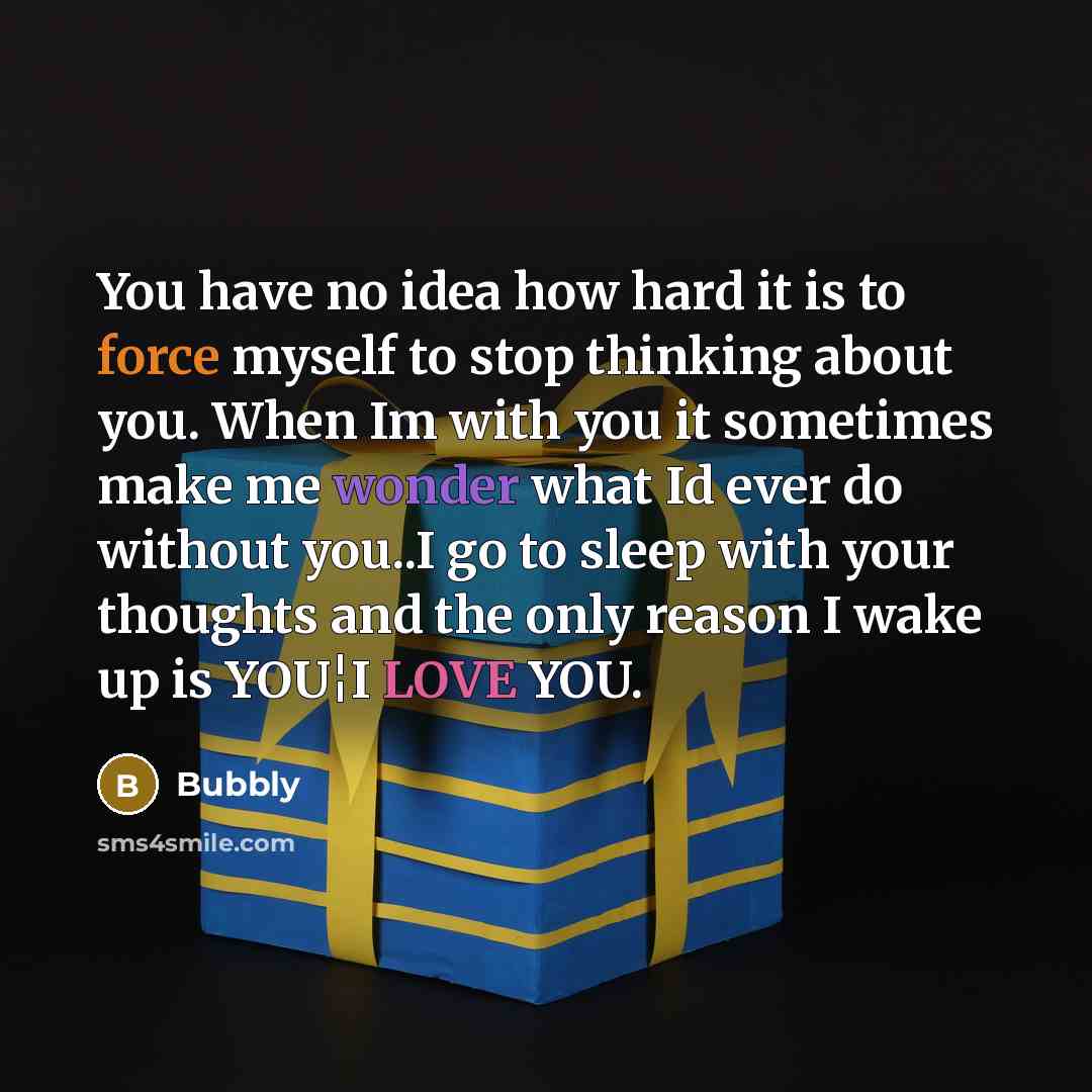 “You have no idea how hard it is to force…” quote by Bubbly
