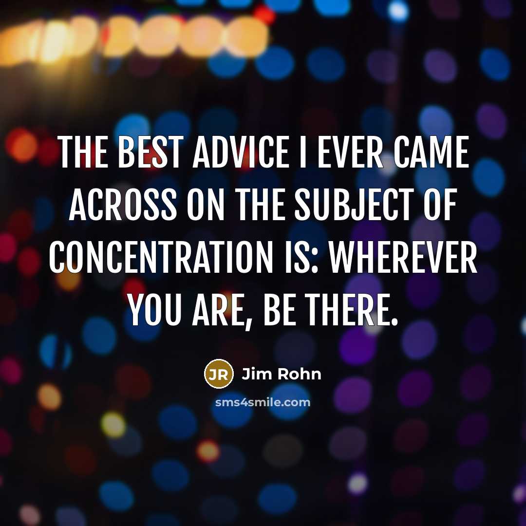 “The best advice I ever came across on the subject…” quote by Jim Rohn