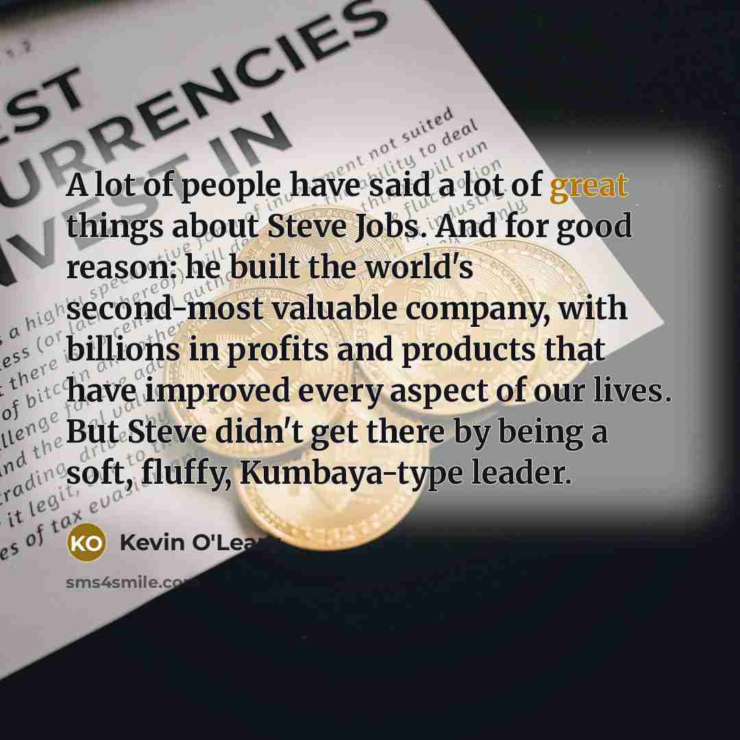 “A lot of people have said a lot of great…” quote by Kevin O'Leary