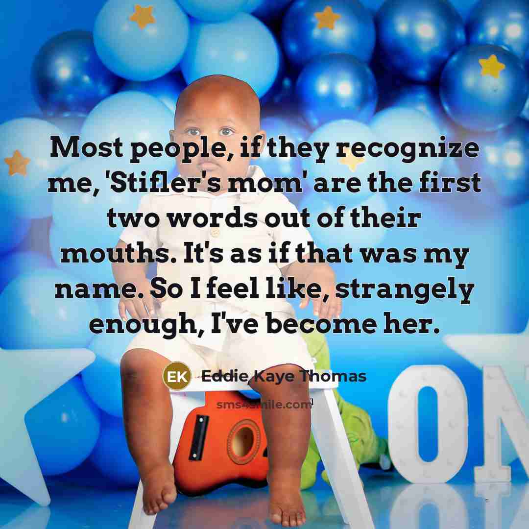 “Most people, if they recognize me, 'Stifler's mom' are the…” quote by Eddie Kaye Thomas
