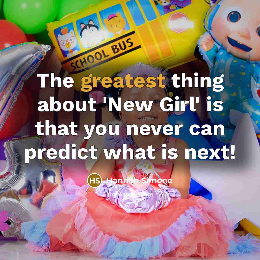 “The greatest thing about 'New Girl' is that you never…” quote by Hannah Simone