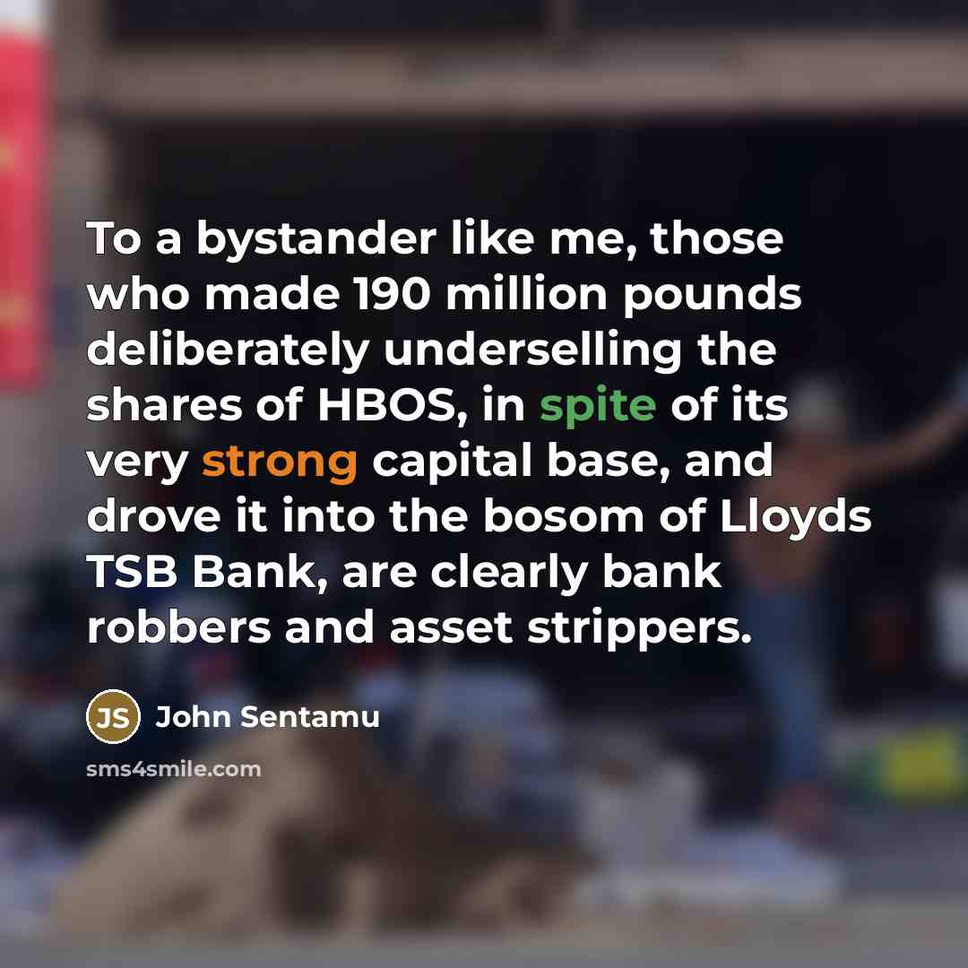 “To a bystander like me, those who made 190 million…” quote by John Sentamu