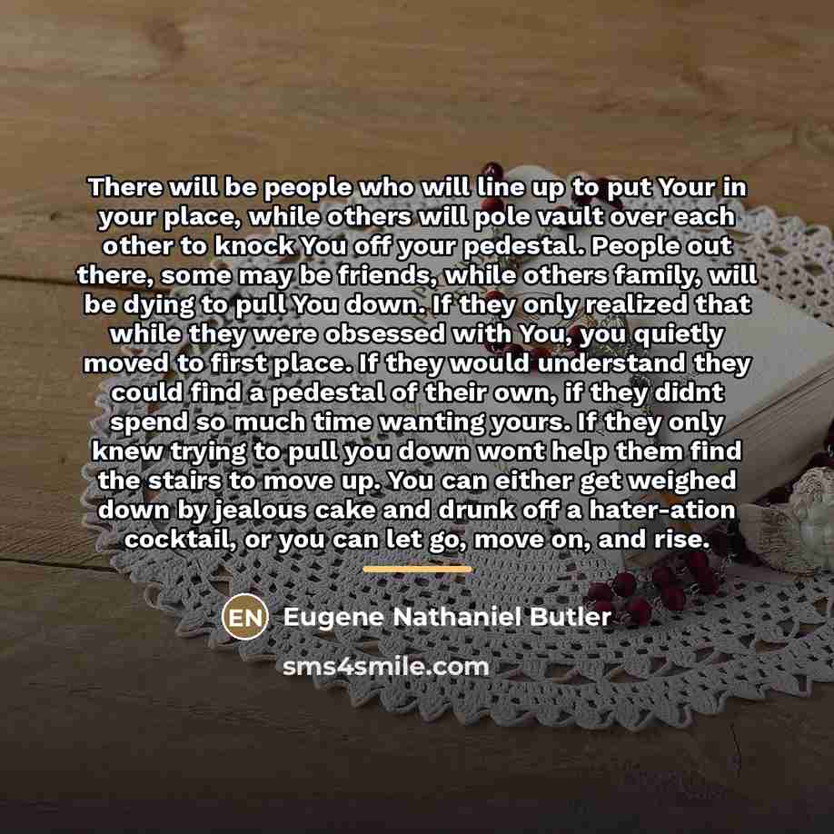 “There will be people who will line up to put…” quote by Eugene Nathaniel Butler