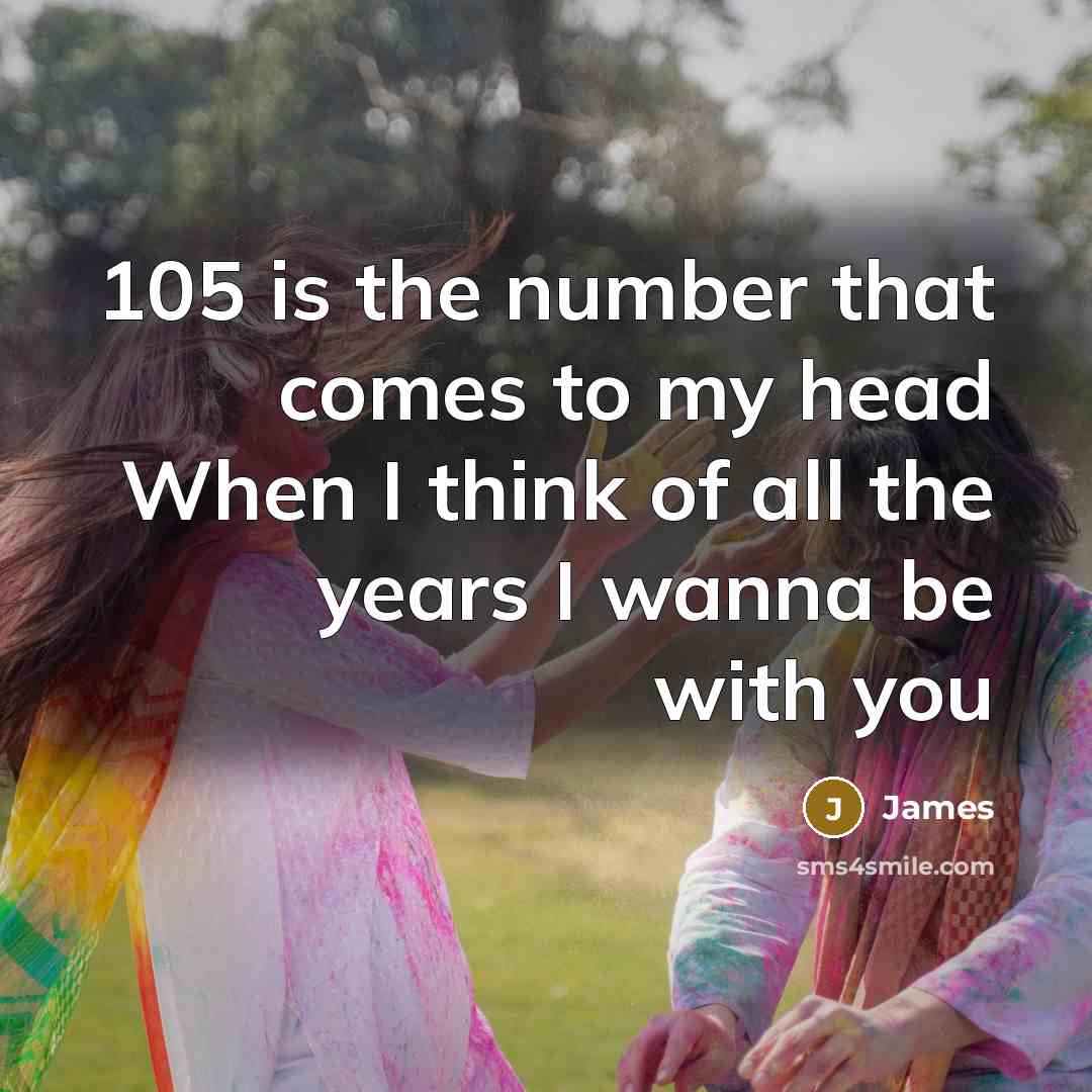 “105 is the number that comes to my head When…” quote by James