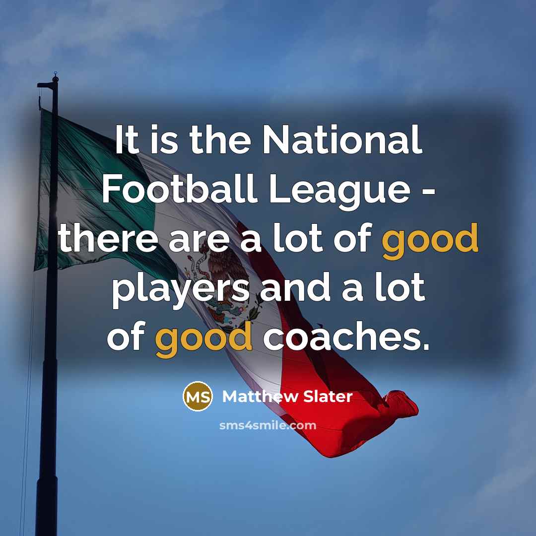 “It is the National Football League - there are a…” quote by Matthew Slater