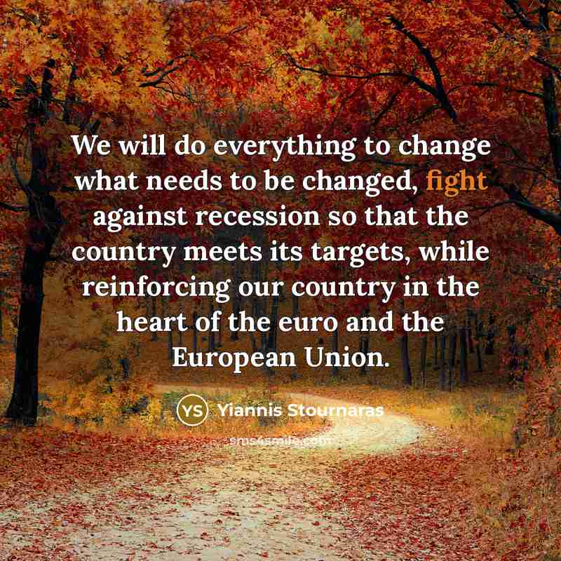 “We will do everything to change what needs to be…” quote by Yiannis Stournaras