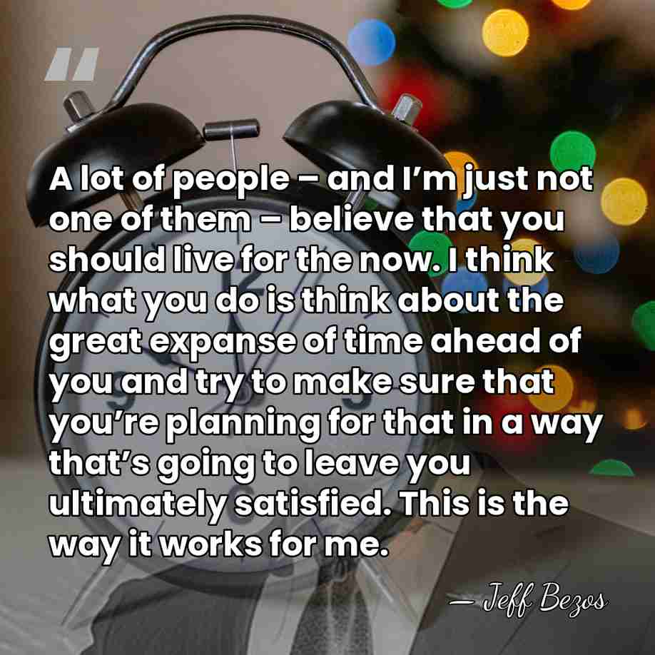 A lot of people – and I’m just not one of them&hellip; - Jeff Bezos