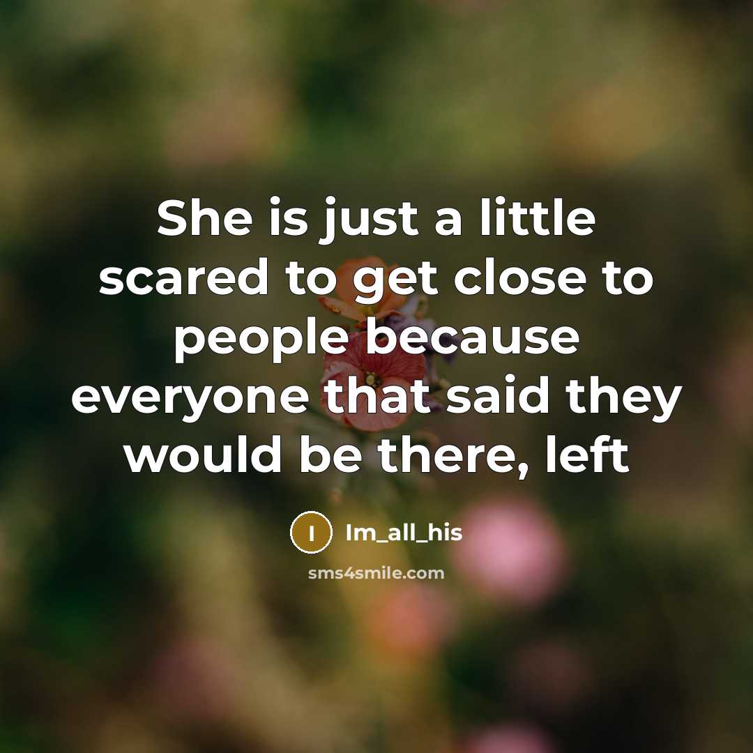 “She is just a little scared to get close to…” quote by Im_all_his