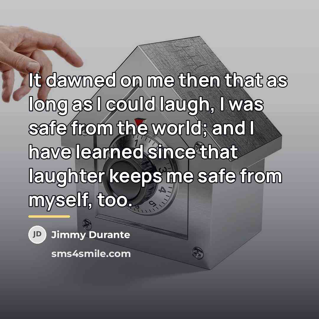 “It dawned on me then that as long as I…” quote by Jimmy Durante