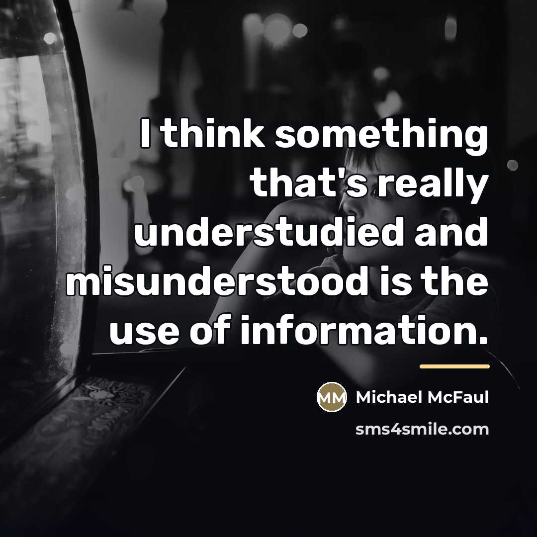 “I think something that's really understudied and misunderstood is the…” quote by Michael McFaul