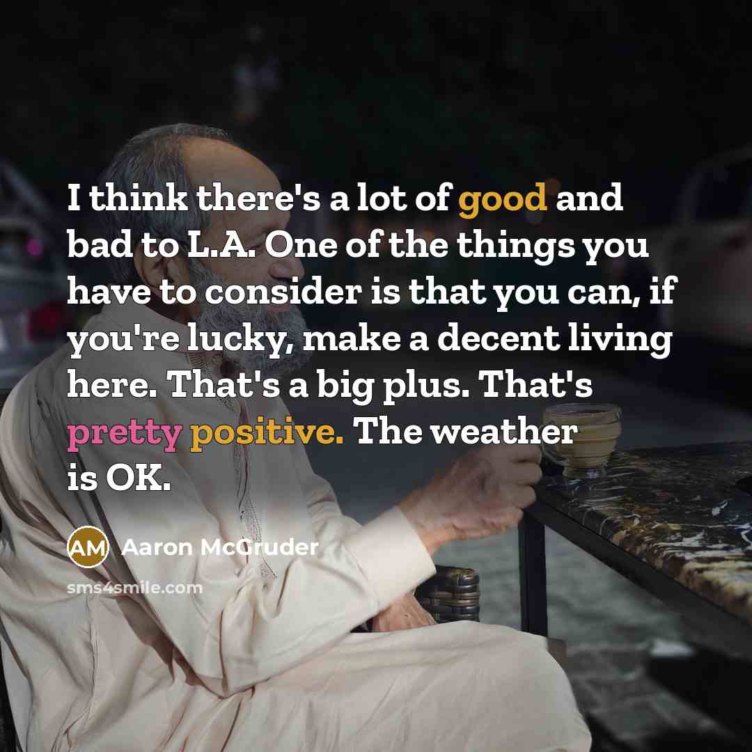 “I think there's a lot of good and bad to…” quote by Aaron McGruder