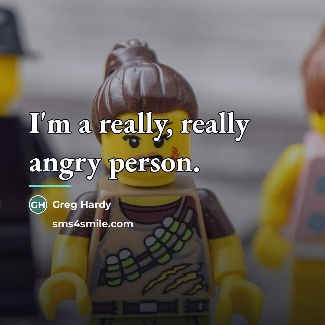 “I'm a really, really angry person.…” quote by Greg Hardy
