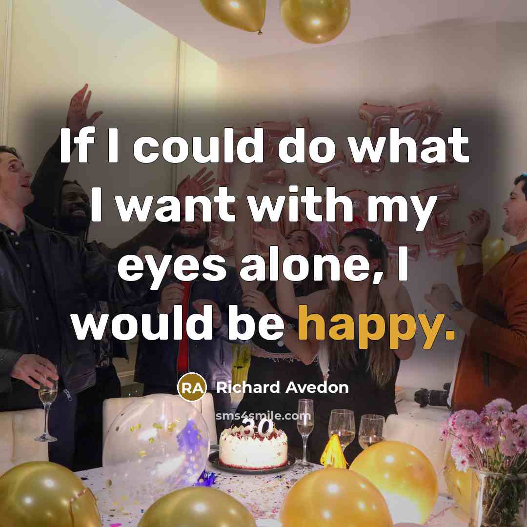 “If I could do what I want with my eyes…” quote by Richard Avedon