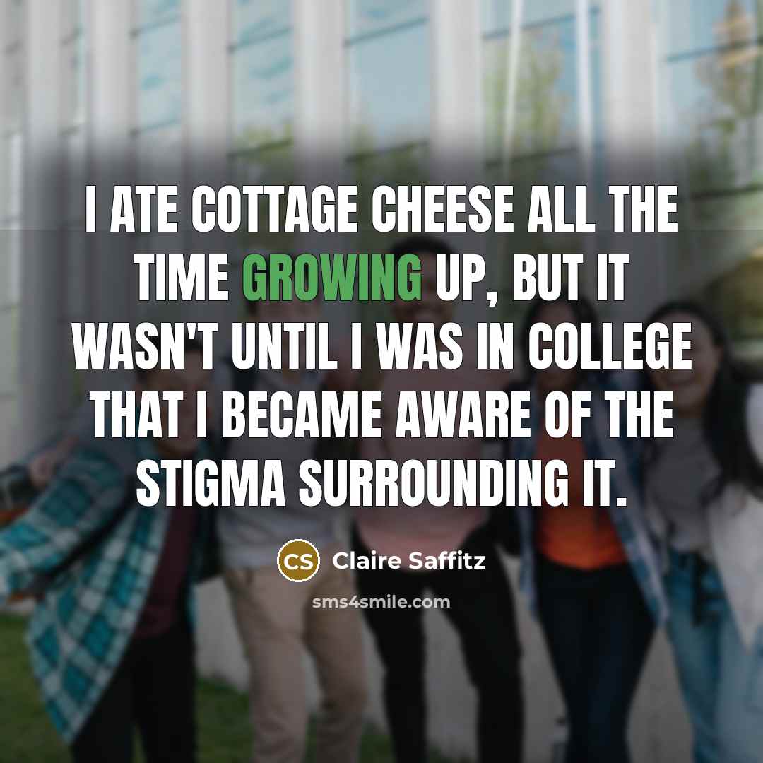 “I ate cottage cheese all the time growing up, but…” quote by Claire Saffitz