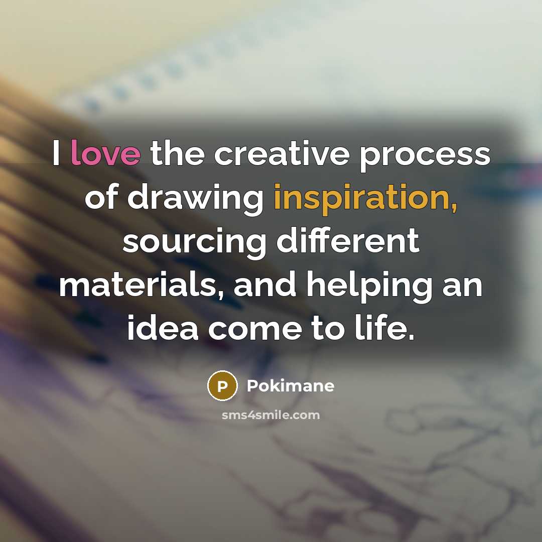 “I love the creative process of drawing inspiration, sourcing different materials, and helping an idea come to life.” quote by Pokimane