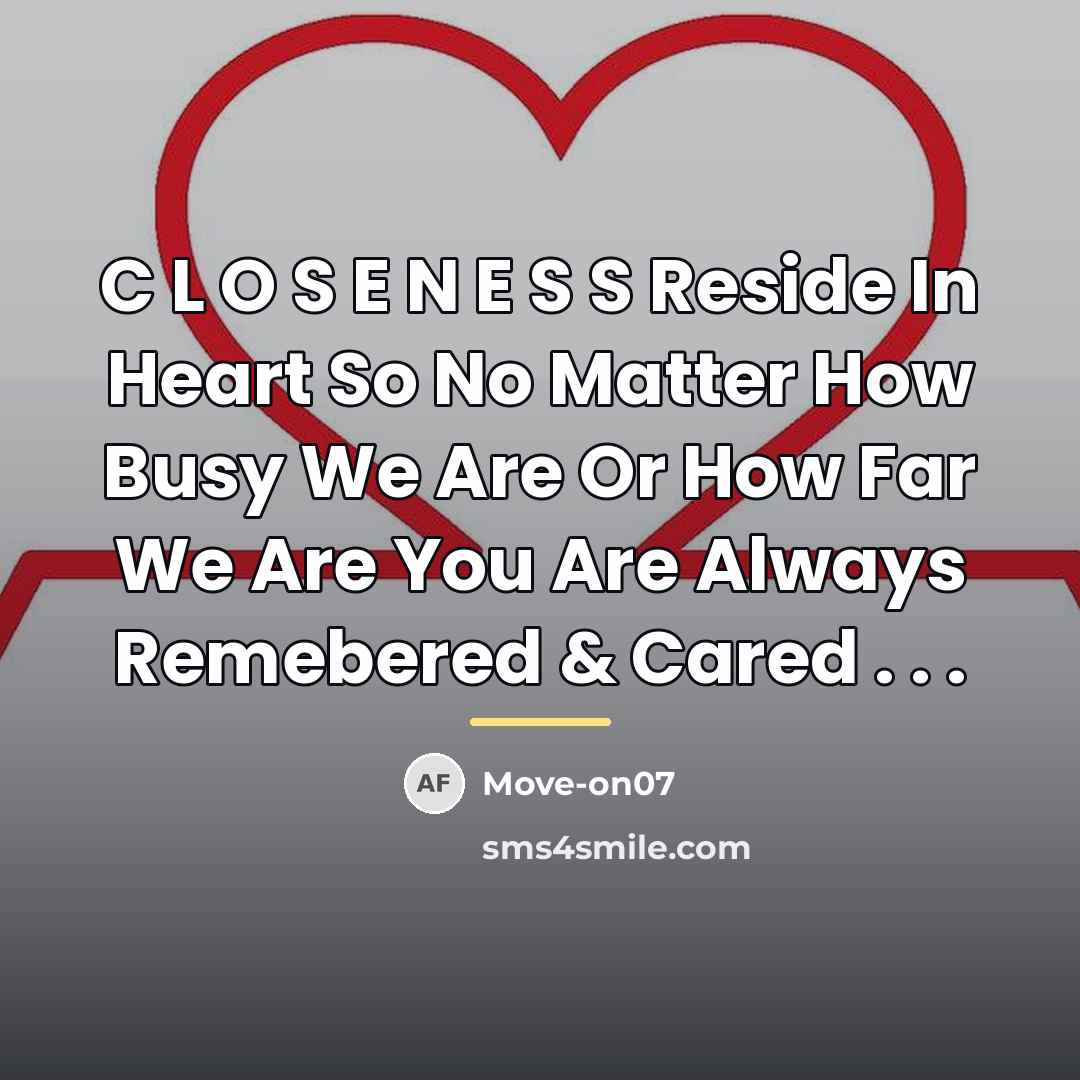 “C L O S E N E S S Reside…” quote by Move-on07