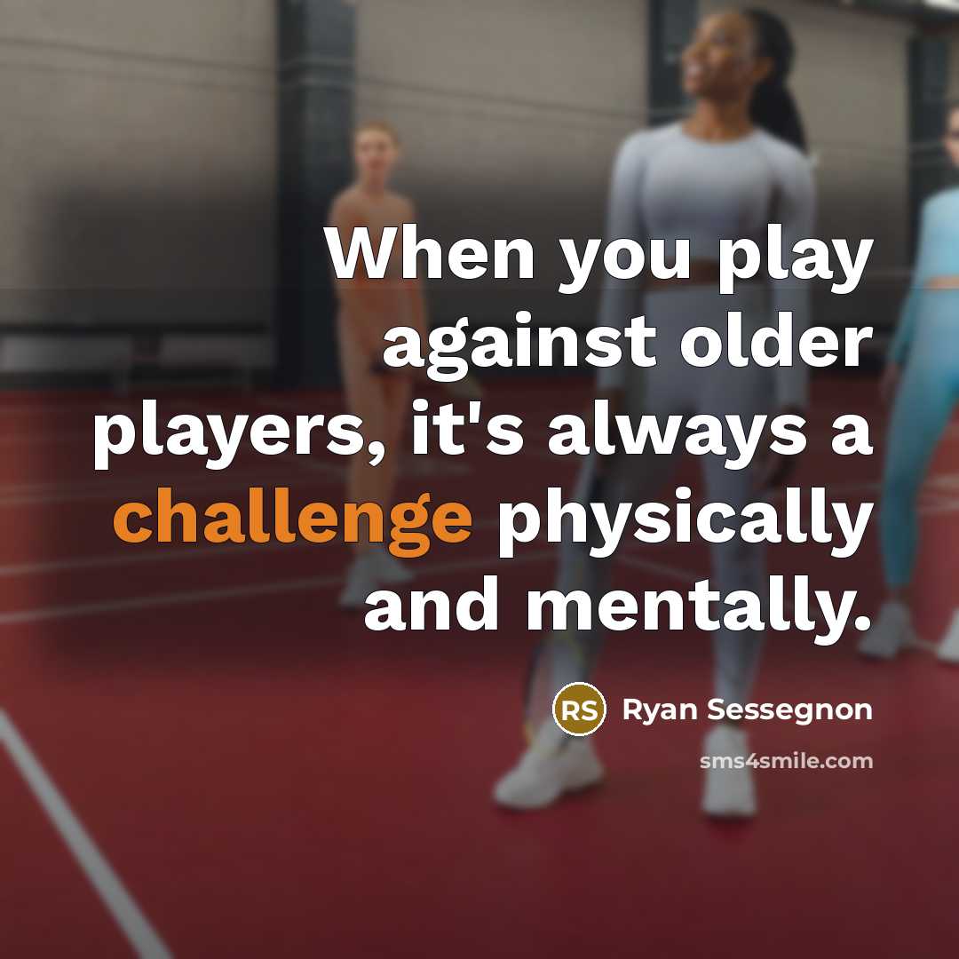 “When you play against older players, it's always a challenge…” quote by Ryan Sessegnon