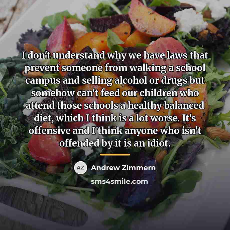 “I don't understand why we have laws that prevent someone…” quote by Andrew Zimmern