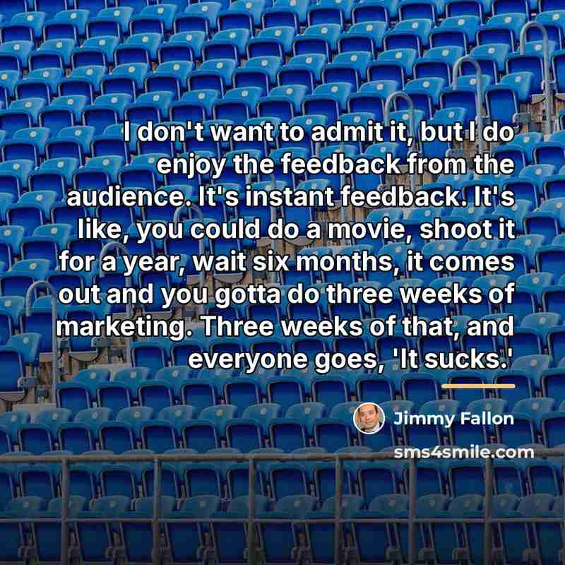 “I don't want to admit it, but I do enjoy…” quote by Jimmy Fallon