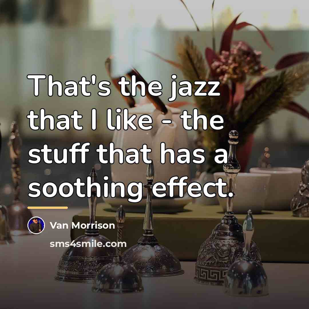 “That's the jazz that I like - the stuff that…” quote by Van Morrison