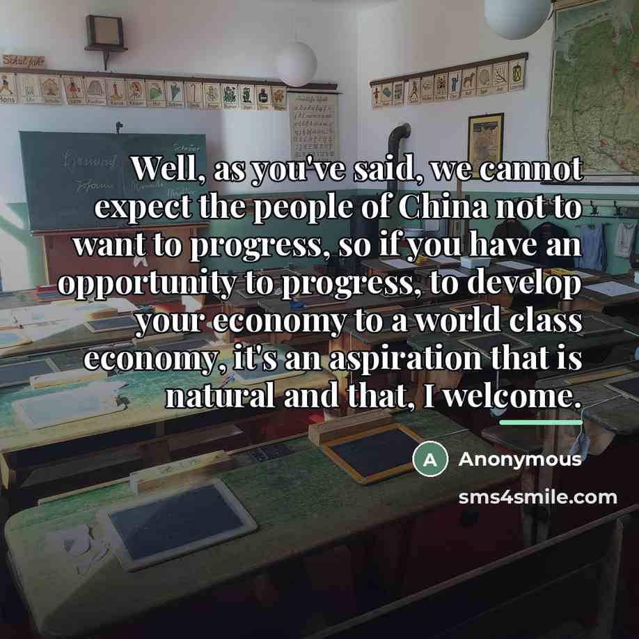 “Well, as you've said, we cannot expect the people of…” quote by Anonymous