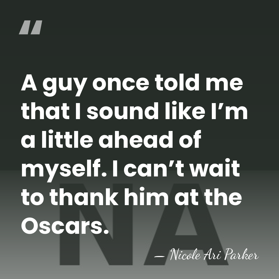 A guy once told me that I sound like I’m a little&hellip; - Nicole Ari Parker