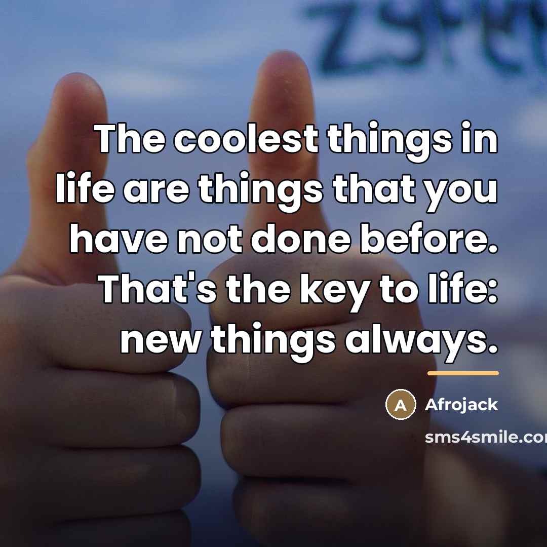 “The coolest things in life are things that you have…” quote by Afrojack