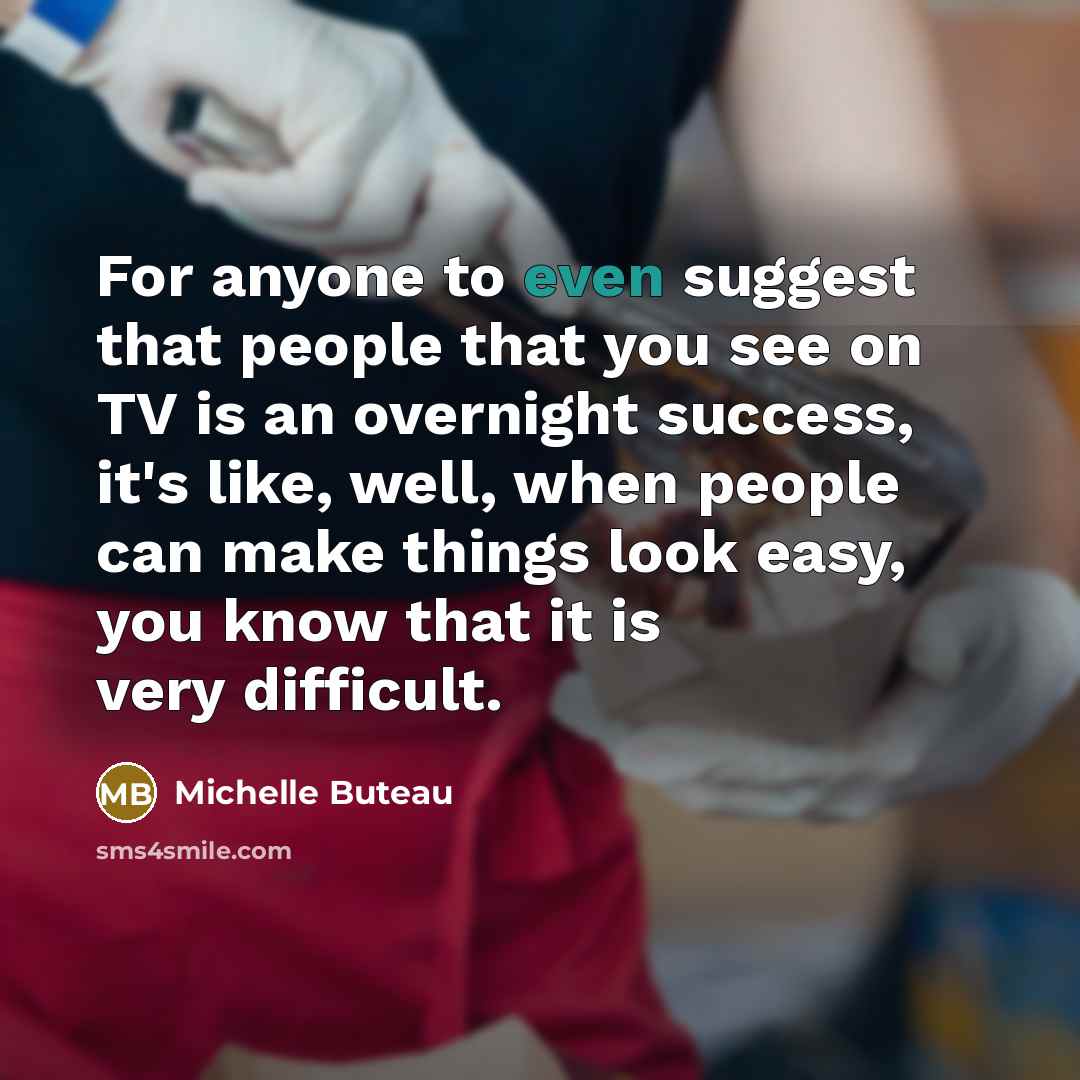 “For anyone to even suggest that people that you see…” quote by Michelle Buteau