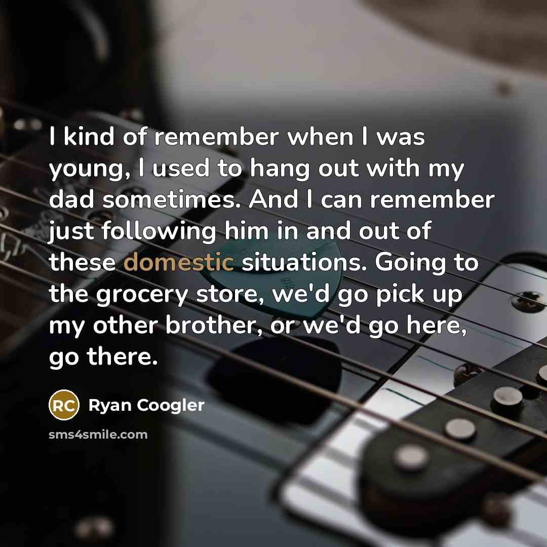 “I kind of remember when I was young, I used…” quote by Ryan Coogler