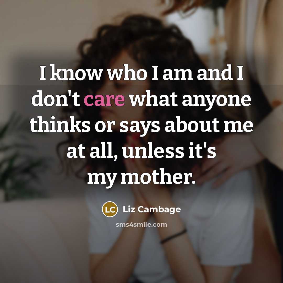 “I know who I am and I don't care what…” quote by Liz Cambage