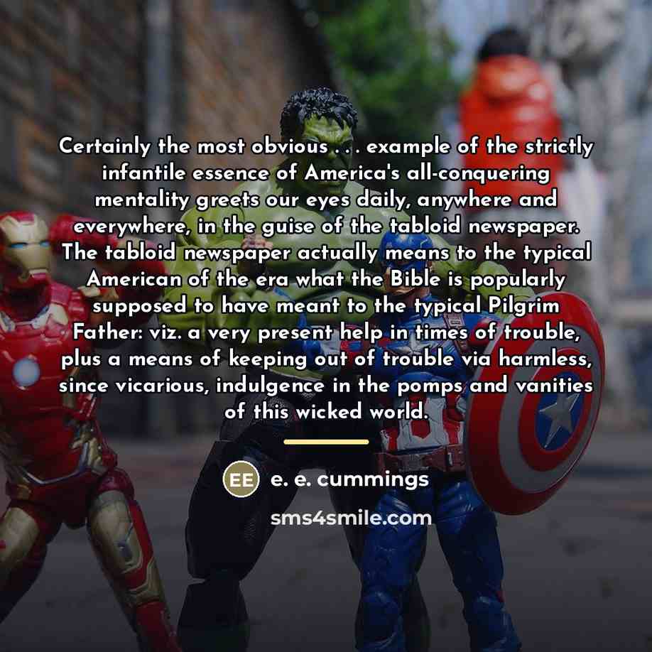 “Certainly the most obvious . . . example of the…” quote by e. e. cummings