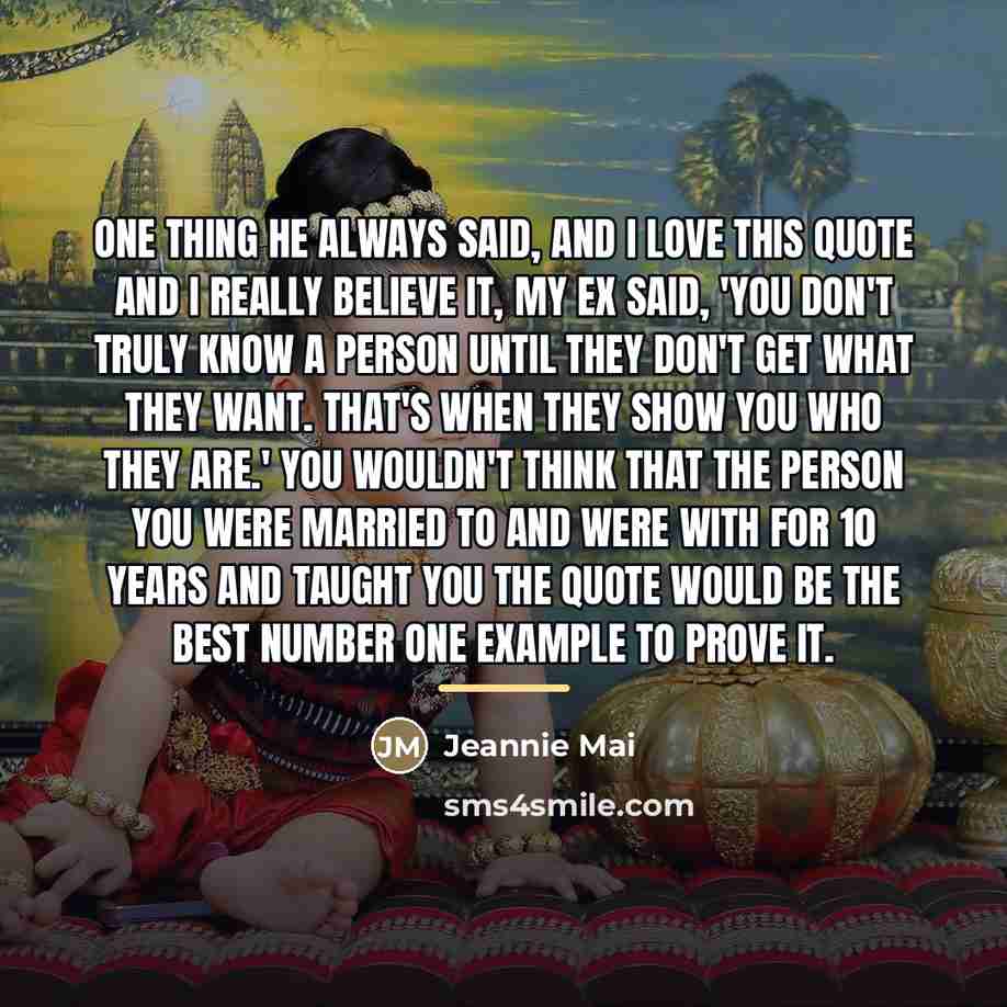 “One thing he always said, and I love this quote…” quote by Jeannie Mai
