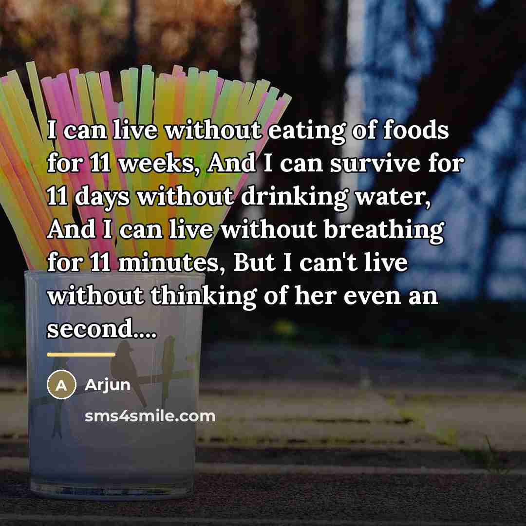 “I can live without eating of foods for 11 weeks,…” quote by Arjun