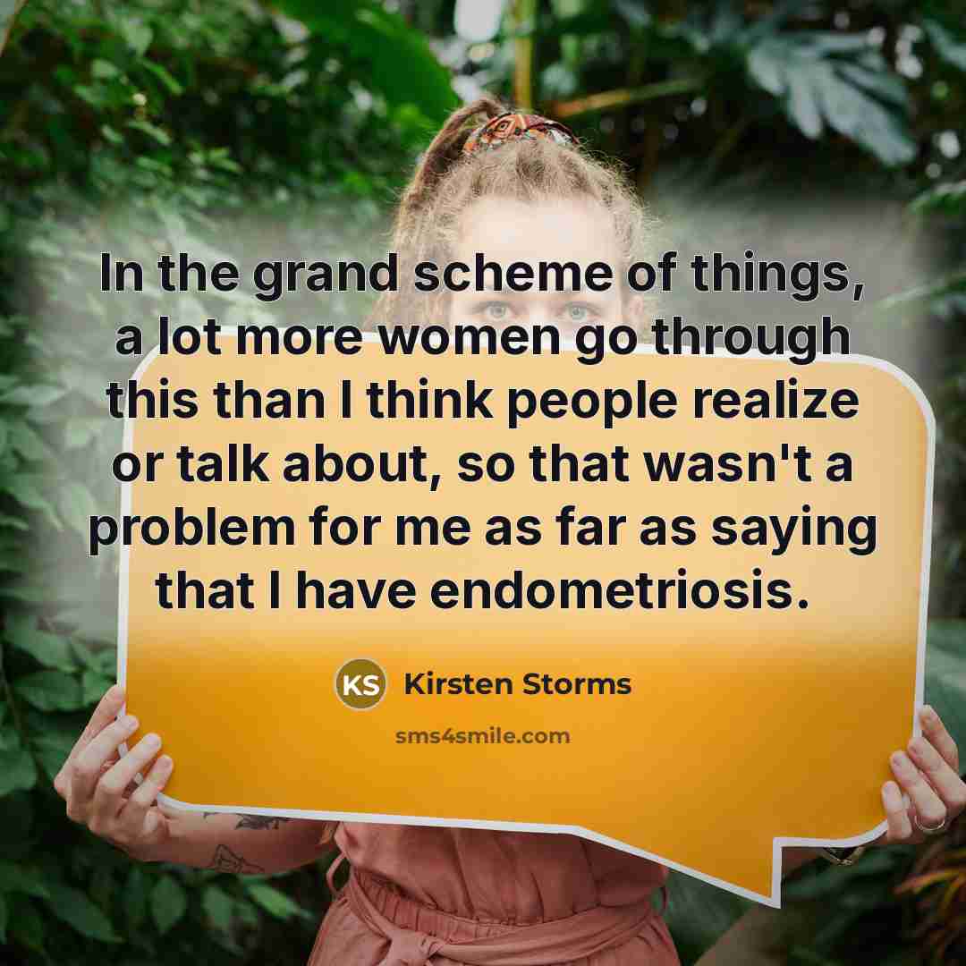 “In the grand scheme of things, a lot more women…” quote by Kirsten Storms