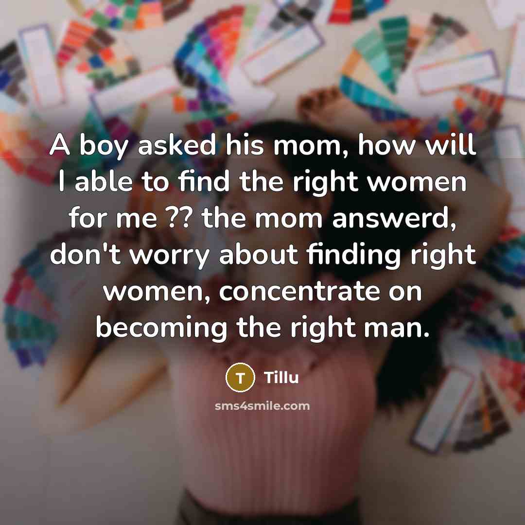 “A boy asked his mom, how will I able to…” quote by Tillu