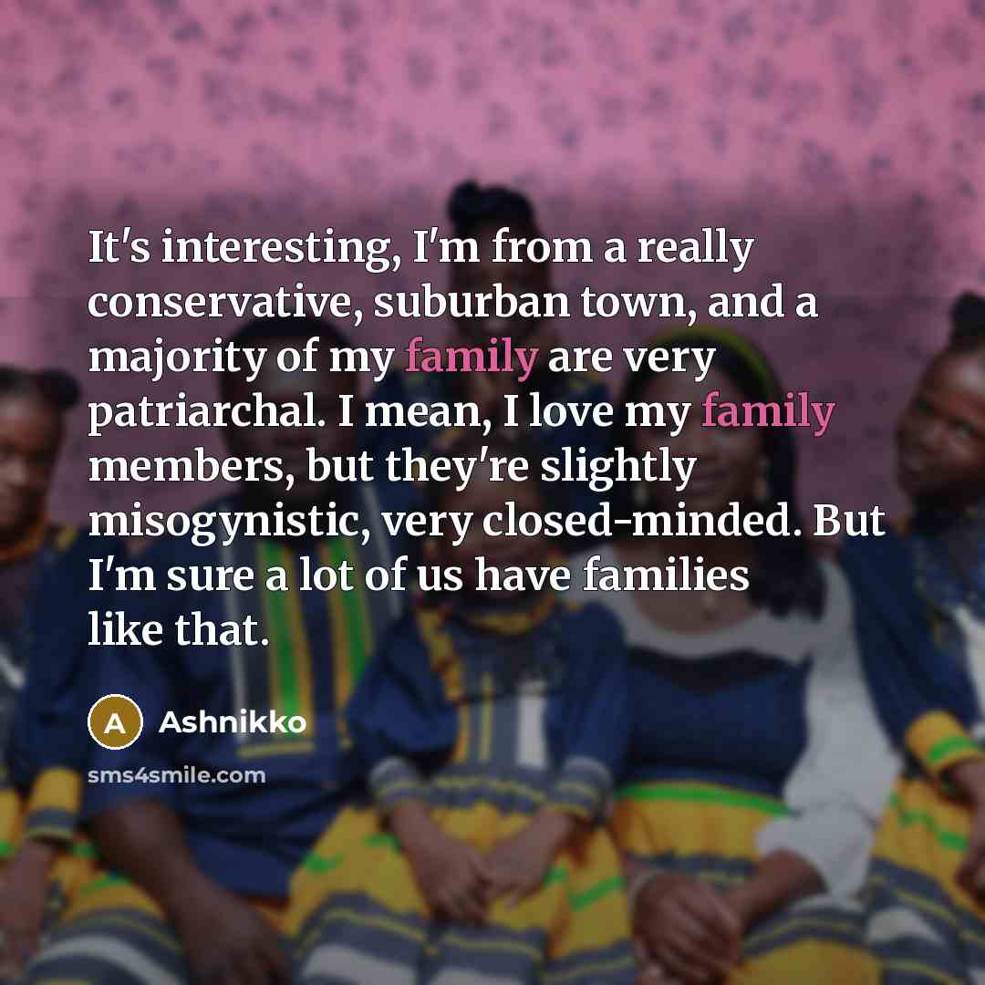 “It's interesting, I'm from a really conservative, suburban town, and…” quote by Ashnikko