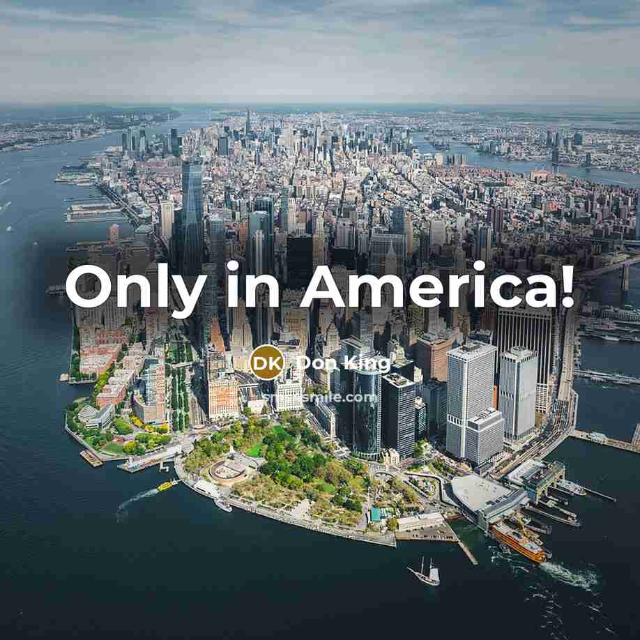 “Only in America!…” quote by Don King