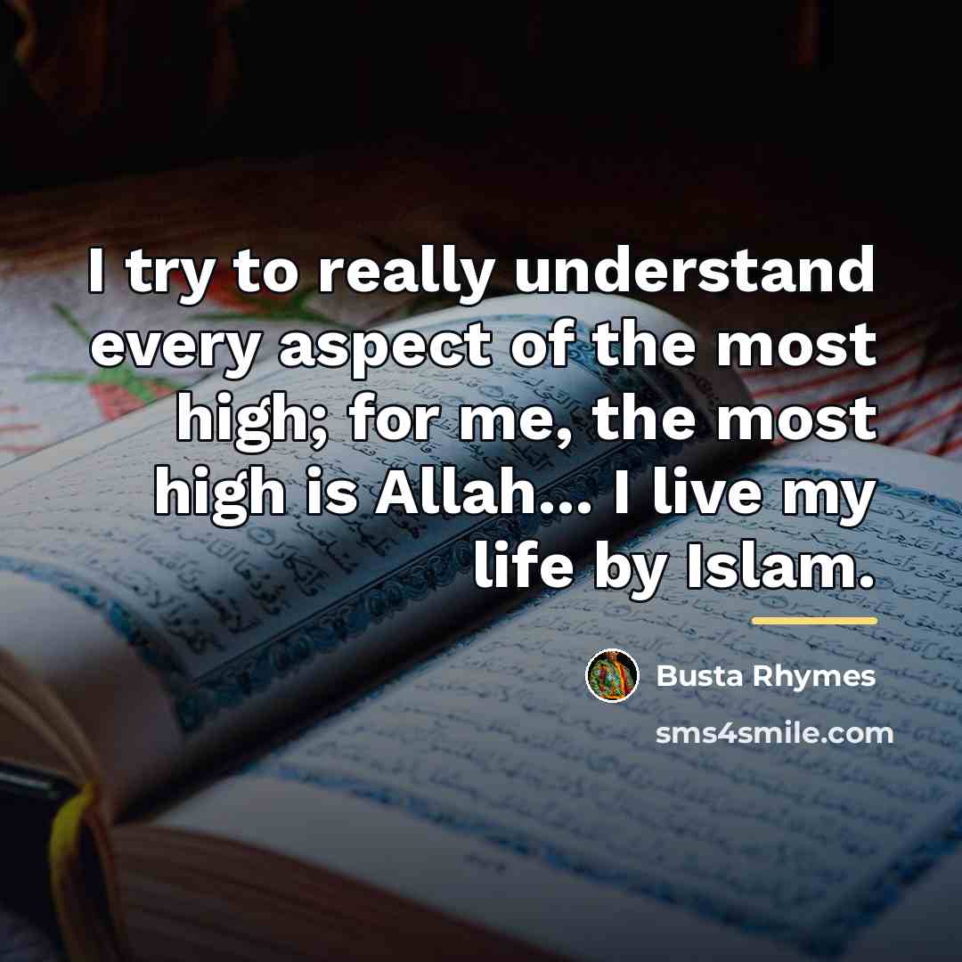 “I try to really understand every aspect of the most…” quote by Busta Rhymes