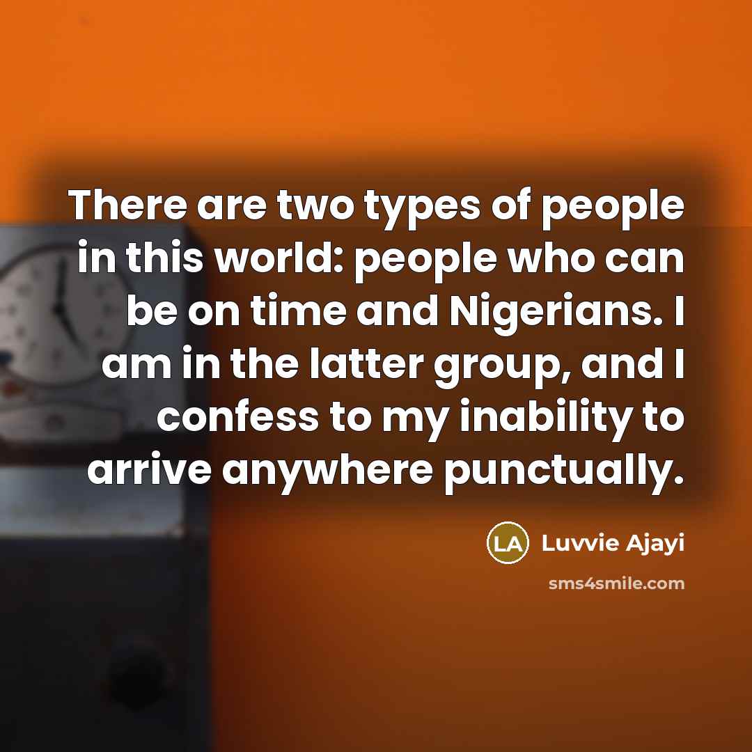 “There are two types of people in this world: people…” quote by Luvvie Ajayi