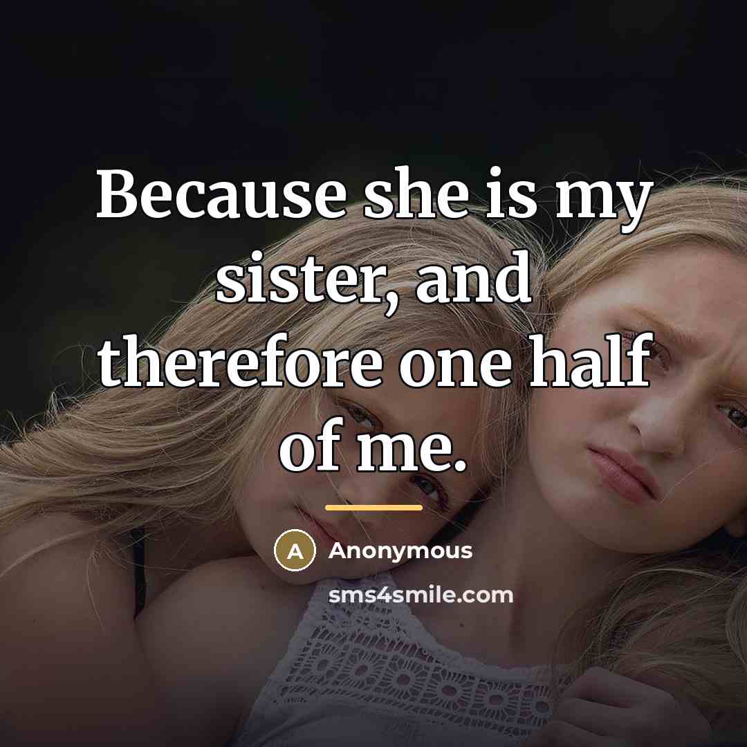 “Because she is my sister, and therefore one half of…” quote by Mary Boleyn