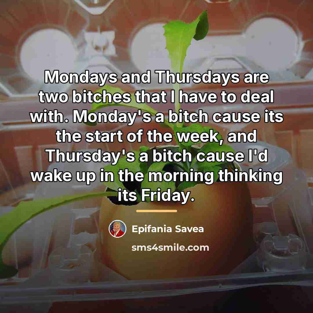 “Mondays and Thursdays are two bitches that I have to…” quote by Epifania Savea