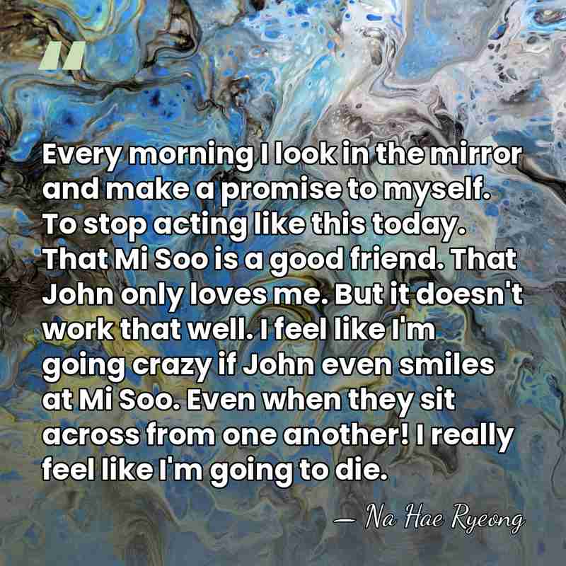 Every morning I look in the mirror and make a promise to&hellip; - Na Hae Ryeong