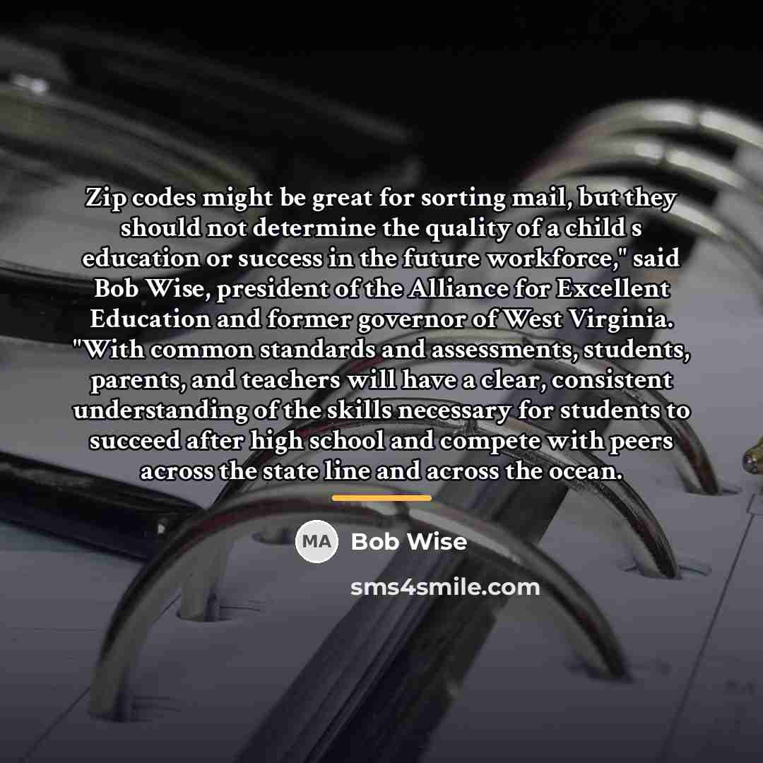 “Zip codes might be great for sorting mail, but they…” quote by Bob Wise